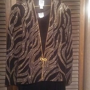 Formal velvet dress by R&M Richards size 18